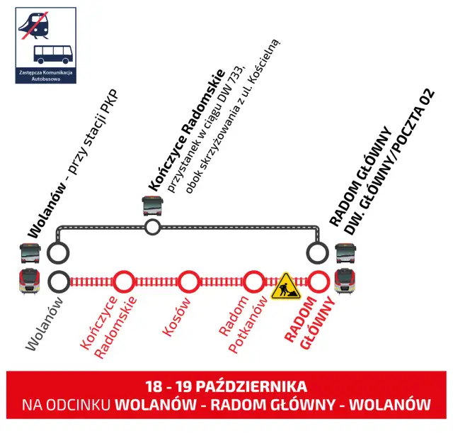 Autobus zastępczy Łódź Kaliska: Jak szybko dotrzeć na przystanek?