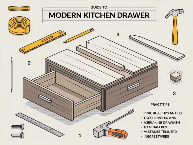 Jak zamontować szyne do szuflady - uniknij najczęstszych błędów