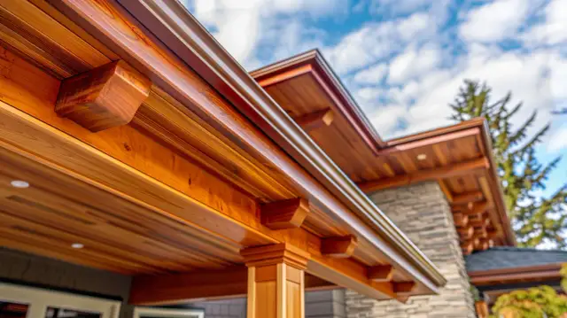 Drewniana Podbitka: Naturalne Piękno Twojego Dachu? Sprawdź