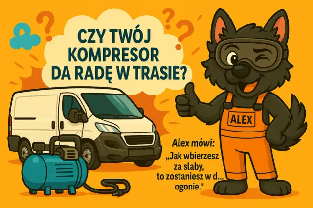 Kompresor do wulkanizacji: Jak wybrać i uniknąć kosztownych błędów?