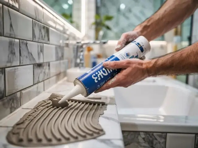 Sekret gładkiej fugi: Jak używać szpachelki do silikonu?