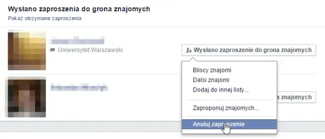 Facebook: Anulowanie zaproszenia na wydarzenie Dyskrecja gwarantowana?