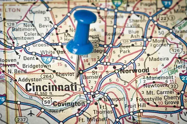 Gdzie leży Cincinnati? Odkryj niespodziewane położenie w Ohio