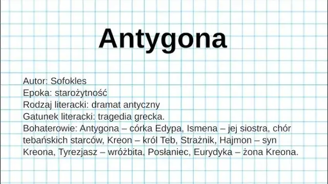 Antygona i jej znaczenie w epokę starożytności: kluczowe aspekty