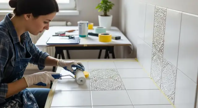 Skuteczne sposoby na odtłuszczenie kafelków przed malowaniem