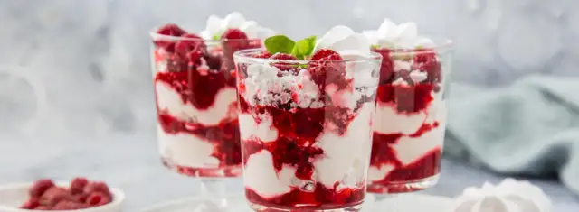 Himbeer-Baiser-Dessert: Einfaches Rezept & schnelle Varianten