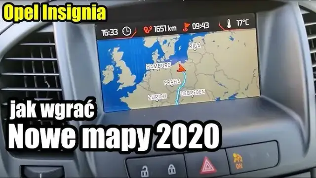 Jak zaktualizować mapy w oplu insigni i uniknąć problemów na drodze