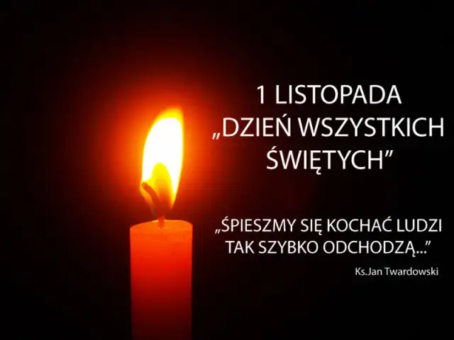 Gotowe teksty na 1 listopada: Wyraź pamięć, uniknij gafy!