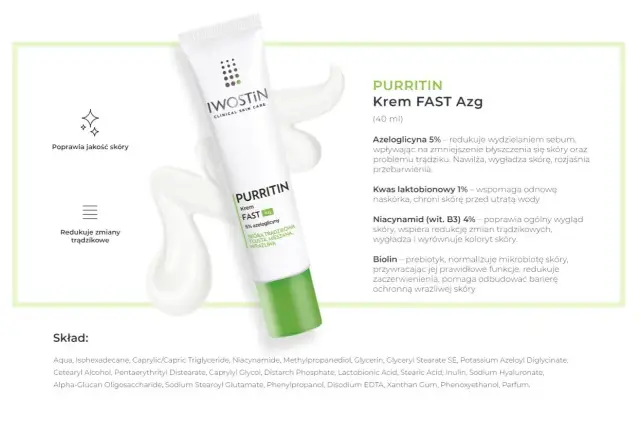 Iwostin Purritin krem na noc: Recenzja, skład, efekty. Czy warto?