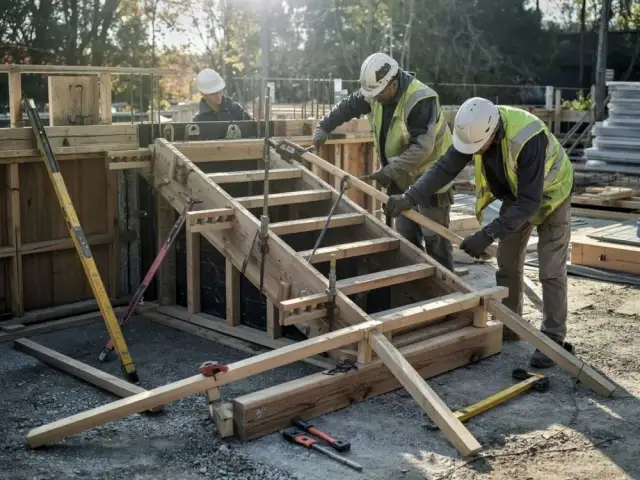 Jak zrobić schody betonowe szalunek - uniknij najczęstszych błędów
