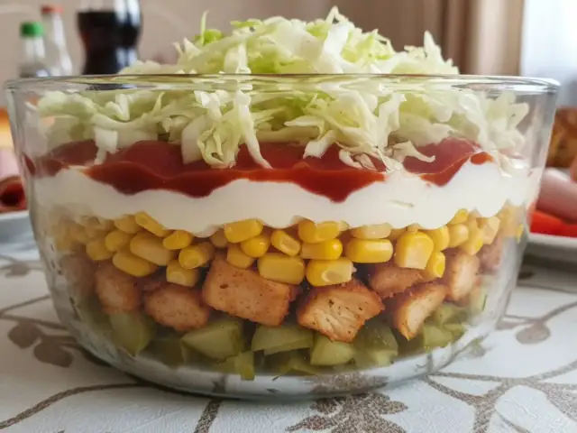 Sałatka gyros dzień wcześniej: przepis na sukces bez wody!