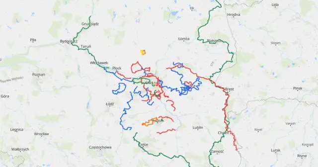 Trasy rowerowe Mazowsze mapa – odkryj najpiękniejsze szlaki rowerowe