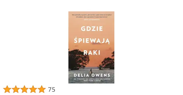 Książka Gdzie śpiewają raki - Tam, gdzie raki śpiewają