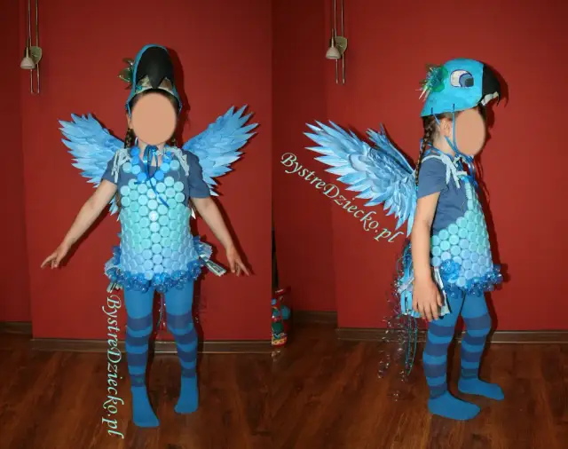 Strój papugi DIY dla dziecka: Jak zrobić krok po kroku?