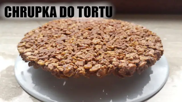 Jak zrobić chrupkę czekoladową do tortu - prosty przepis krok po kroku