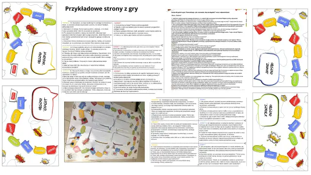 Karty pracy komunikacja interpersonalna. Gra planszowa z pytaniami i odpowiedziami.