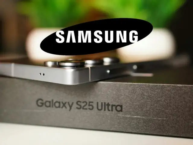 Nowe Samsung modele po kolei: Galaxy S25 Ultra w eleganckim opakowaniu.