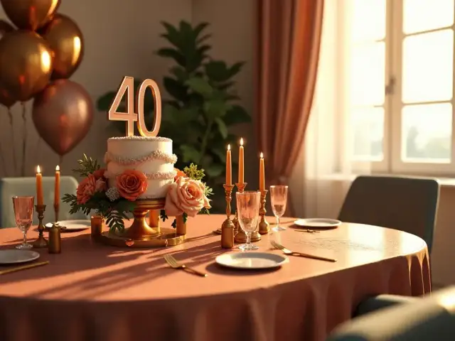 Życzenia na 40 urodziny: Jak uczcić wkroczenie w dojrzałość?