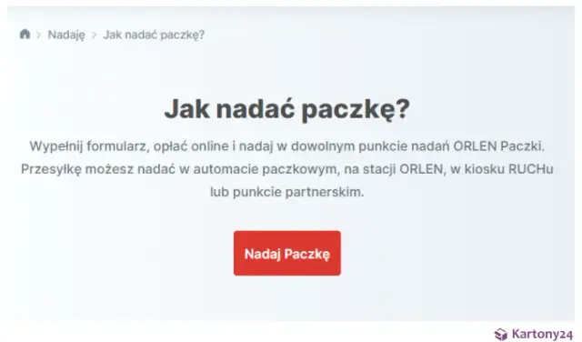 Jak nadać paczkę w orlen paczka - proste kroki, by uniknąć problemów