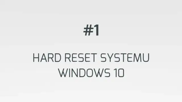 Jak zrobić reset komputera Windows 10 i uniknąć utraty danych