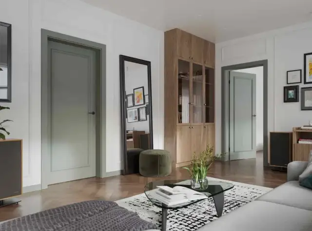 Ciemne drzwi jaka podłoga - idealne połączenia kolorów i stylów