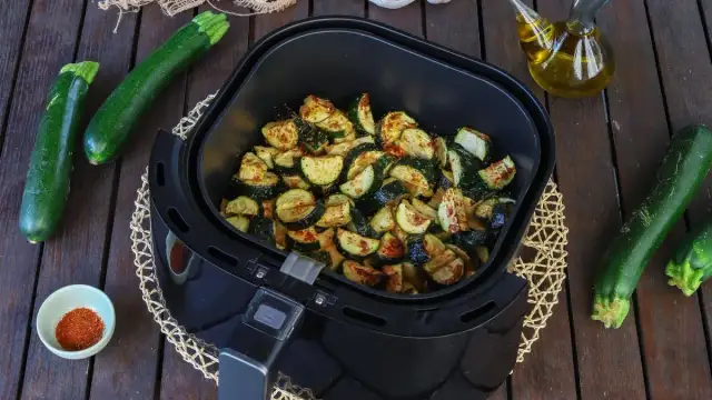 Courgettes grillées Air Fryer : le secret croustillant en 15 min !