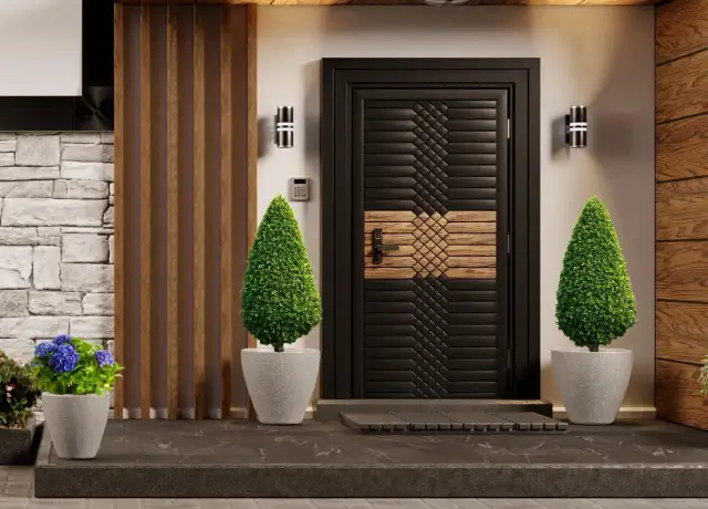 Duża donica przed domem: Stwórz całoroczną wizytówkę!