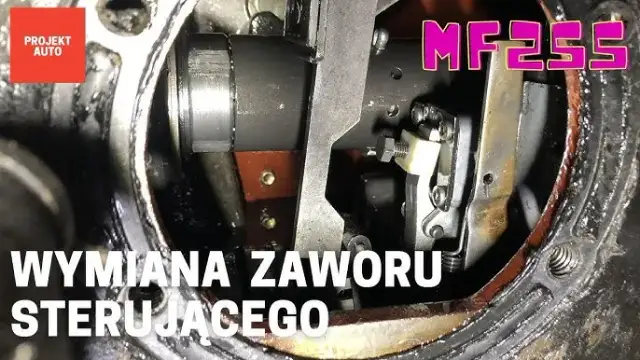 Filtr hydrauliki MF 255: lokalizacja i wymiana krok po kroku