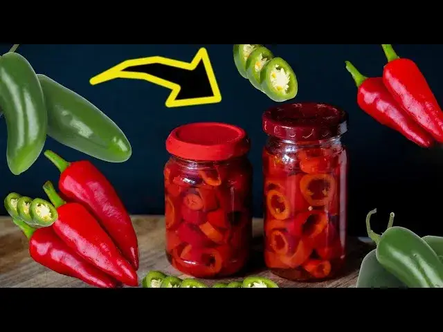  Marynowane papryczki jalapeno - przepis na marynatę idealną na zimę