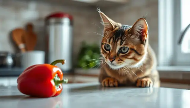 Czy koty mogą jeść paprykę? Bezpieczne opcje i ryzyka dla zdrowia