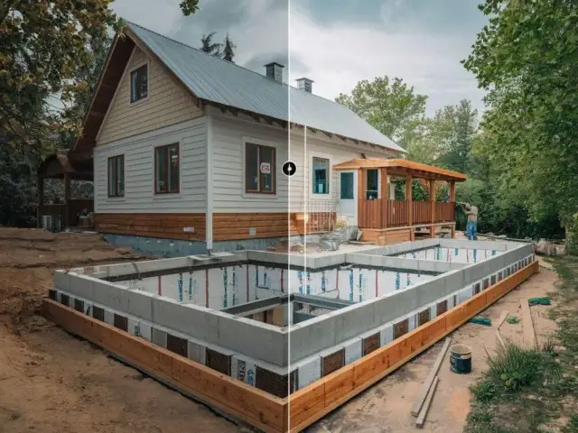 Jak zrobić fundament pod starym domem, aby uniknąć osiadania i kosztów napraw