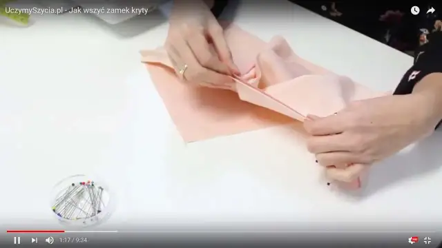 Jak wszyć zamek kryty do spódnicy? Poradnik krok po kroku