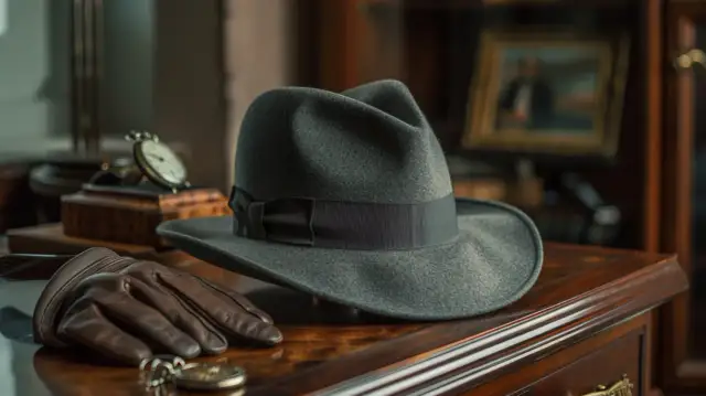 Homburg kapelusz - Elegancki dodatek do męskiej garderoby na każdą okazję