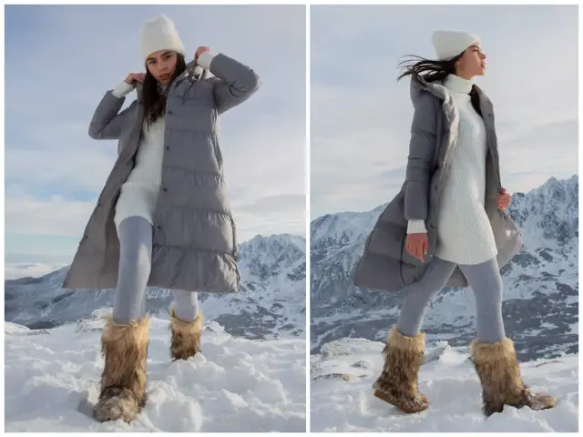 Stylowe inspiracje na zimę: jak nosić szarą kurtkę w modnych stylizacjach