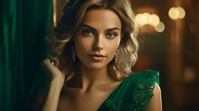 Idealny makijaż do zielonej sukienki – zasady i kolory, które zachwycają