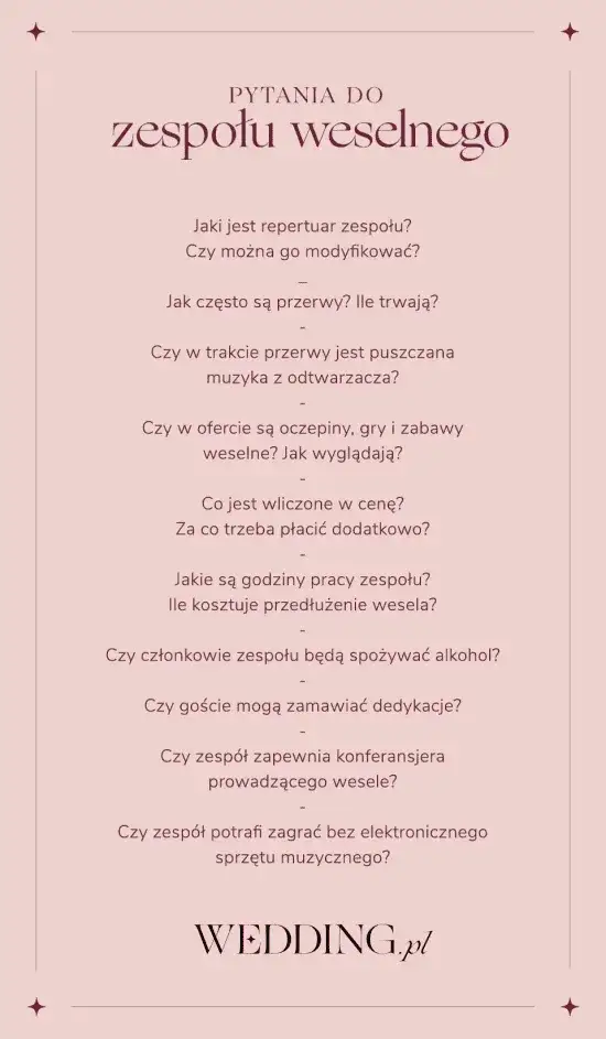 O co pytać DJ-a weselnego, aby uniknąć rozczarowania na weselu