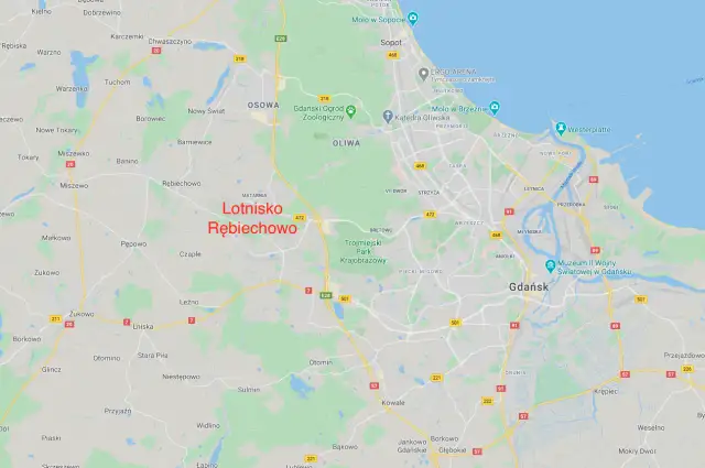 Gdzie znajduje się lotnisko w Gdańsku? Sprawdź jego lokalizację!