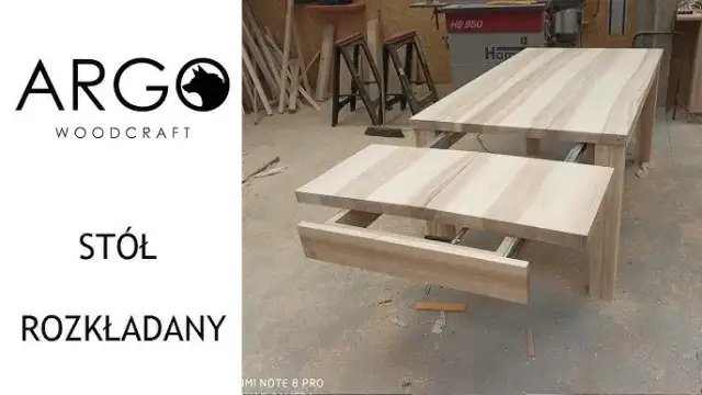 Stół rozkładany DIY: Jak zrobić krok po kroku? Poradnik