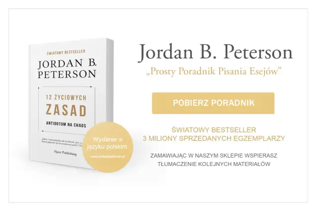 Konspekt co to? Książka Jordana B. Petersona "12 Życiowych Zasad" i poradnik pisania esejów.