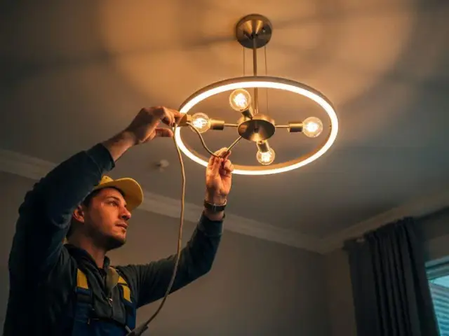 Jak podłączyć żyrandol z 3 żarówkami? Poradnik DIY krok po kroku