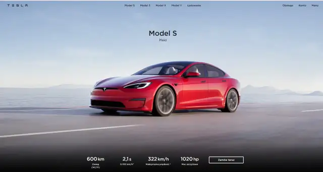 Moc Tesli: 1020 KM czy 460 KM? Pełne dane modeli i osiągów