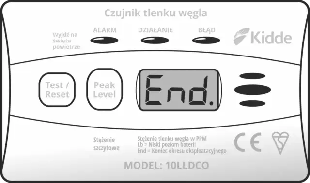 Czujnik czadu pika co 30 sekund? Oto przyczyny i rozwiązania