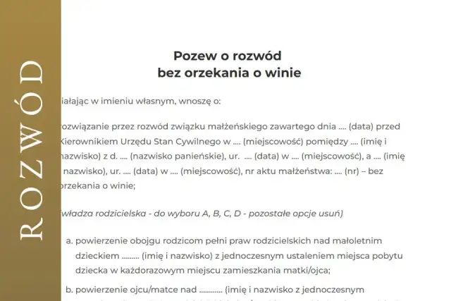 Jak napisać pozew rozwodowy - uniknij błędów i oszczędź czas