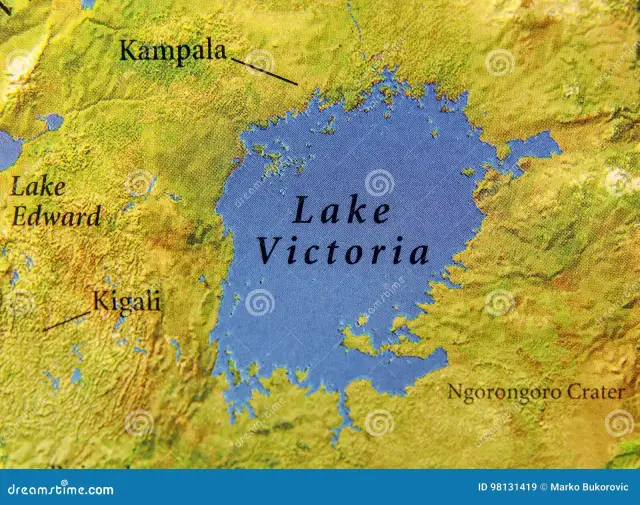 Jezioro Wiktorii na mapie - odkryj jego niezwykłe położenie w Afryce
