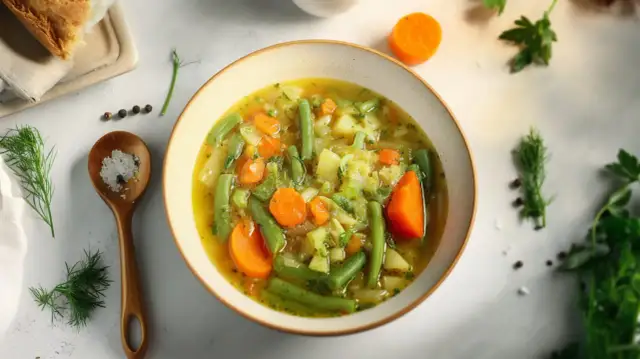 Zupa jarzynowa na kurczaku: Ile kalorii? Zrób ją dietetyczną!