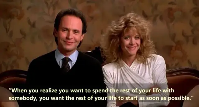 Najpiękniejsze cytaty z kiedy harry poznał sally, które poruszają serce