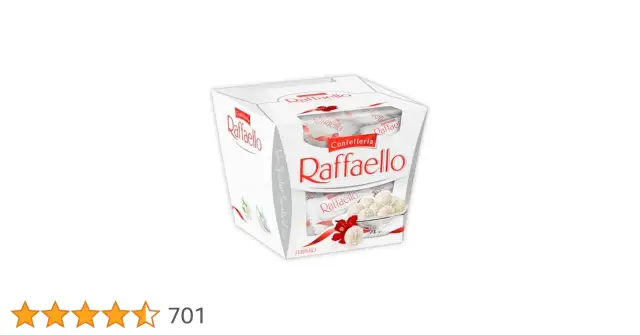 Raffaello 1 kg - rodzaje, ceny i dostępność popularnych słodyczy