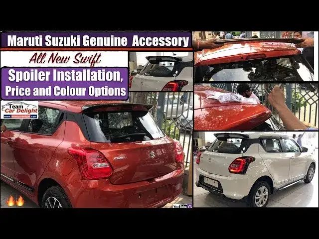 Spoiler Suzuki Swift: Jak wybrać i zamontować? Ceny, przepisy