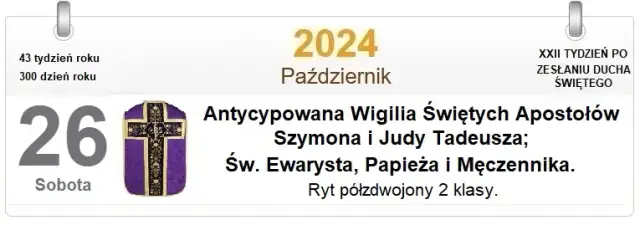 Czy sobota to dzień powszedni w Kościele? Odkryj jej znaczenie