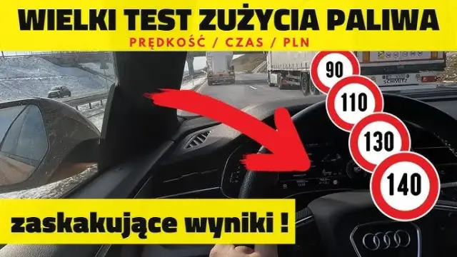 Samochód terenowy który jedzie autostradą: ile naprawdę spala paliwa?